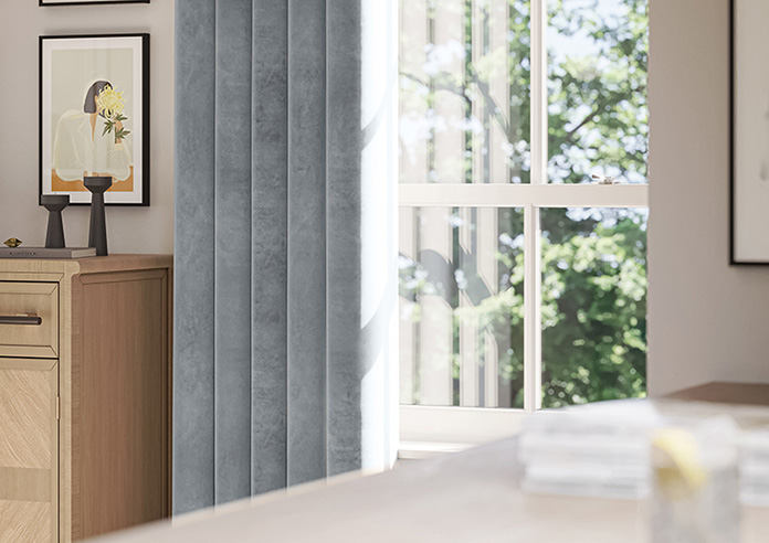 Velvet Opulence (Blackout), Storm Grey - Made to Measure Curtains - Image 5